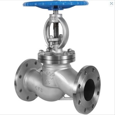 Wassermedien Edelstahl-Flangen-Gatterventil J41W-16P/25P Temperaturbeständiges Handbuch
