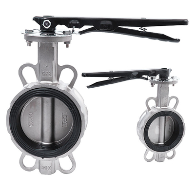 Soft-Seal Handgriff Schmetterlingsventil D71X-10/16P ISO-Standard und reibungsloser Betrieb