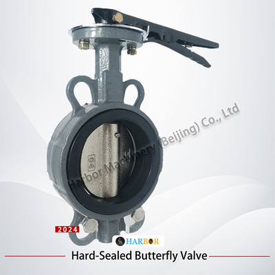 s von D71X-16C Soft Seal Butterfly Valve mit WCB-Körpermaterial und Waferanschluss