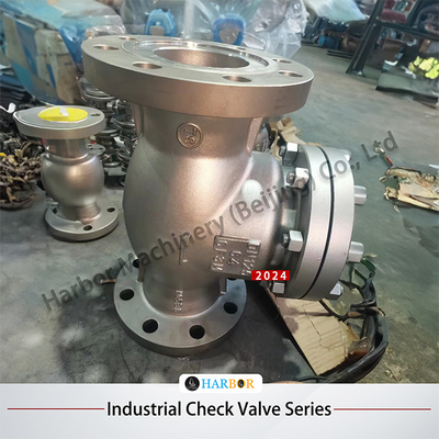 Edelstahl DN15-DN300 Wasser-Öl-Gas-Medium-Flangen-Swing-Checkventil H44H-150LB