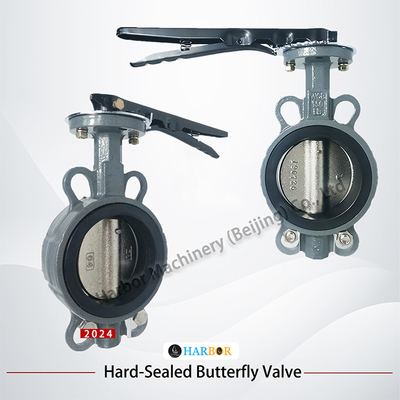s von D71X-16C Soft Seal Butterfly Valve mit WCB-Körpermaterial und Waferanschluss