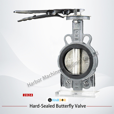 s von D71X-16C Soft Seal Butterfly Valve mit WCB-Körpermaterial und Waferanschluss