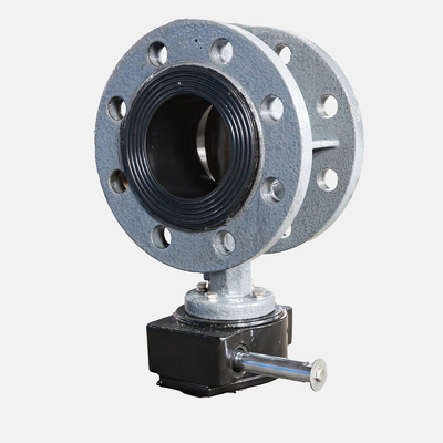 WCB Gussstahlflansche Handturbine Schmetterlingsventil D341X--10/16C für Wassermedien