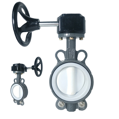 Voll ausgekleidet WCB Wafer Butterfly Ventil D71F4-16C mit Dual-Acting Operation Design