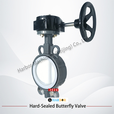 Voll ausgekleidet WCB Wafer Butterfly Ventil D71F4-16C mit Dual-Acting Operation Design