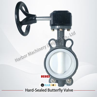Voll ausgekleidet WCB Wafer Butterfly Ventil D71F4-16C mit Dual-Acting Operation Design