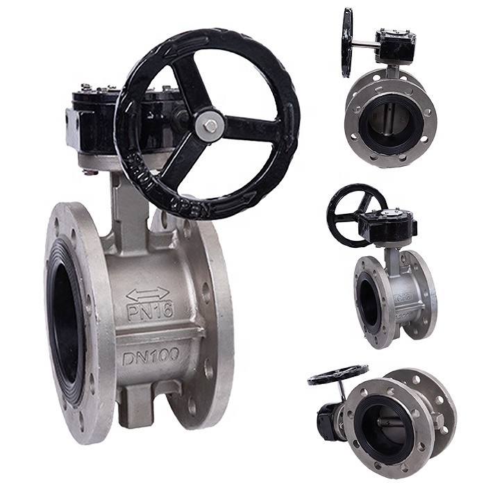 Edelstahlventil D341X-16P für DN40-300 bei Normaltemperatur