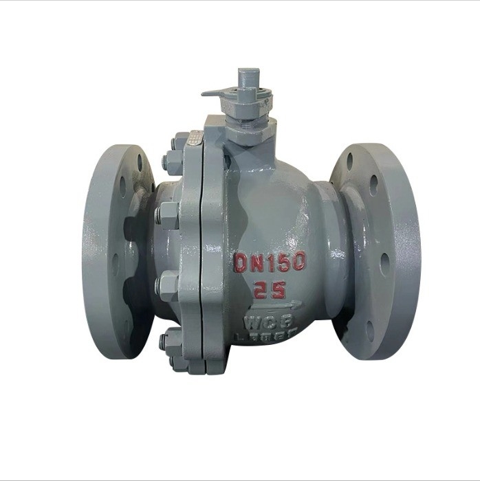 Gussstahl-Ballventil Q41F-25C mit individueller Farbe und Flanschverbindung