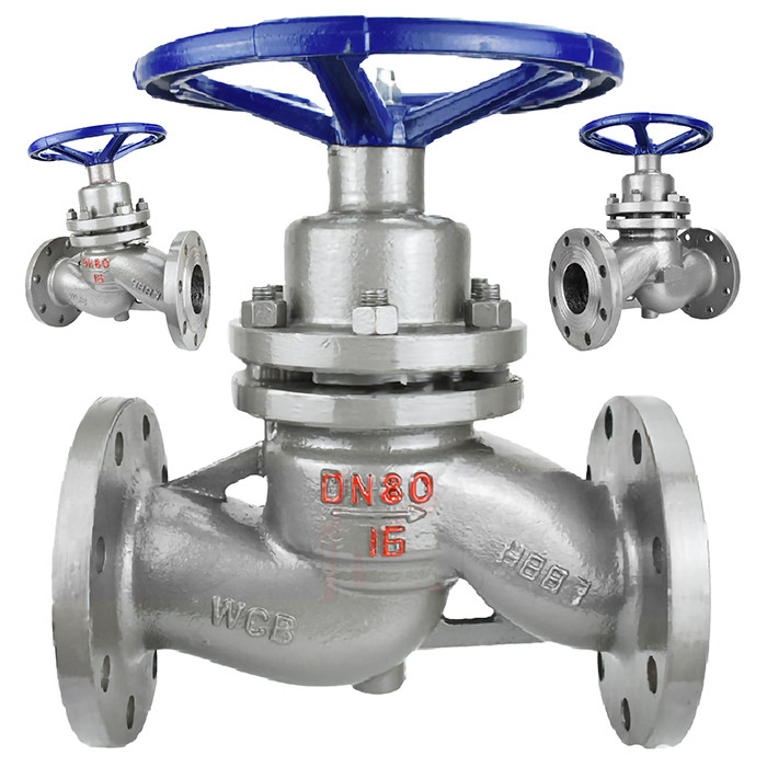 Flanschverbindungsstift-Globeventil für Dampf DN15-DN250 aus Gusseisen US41M-16C